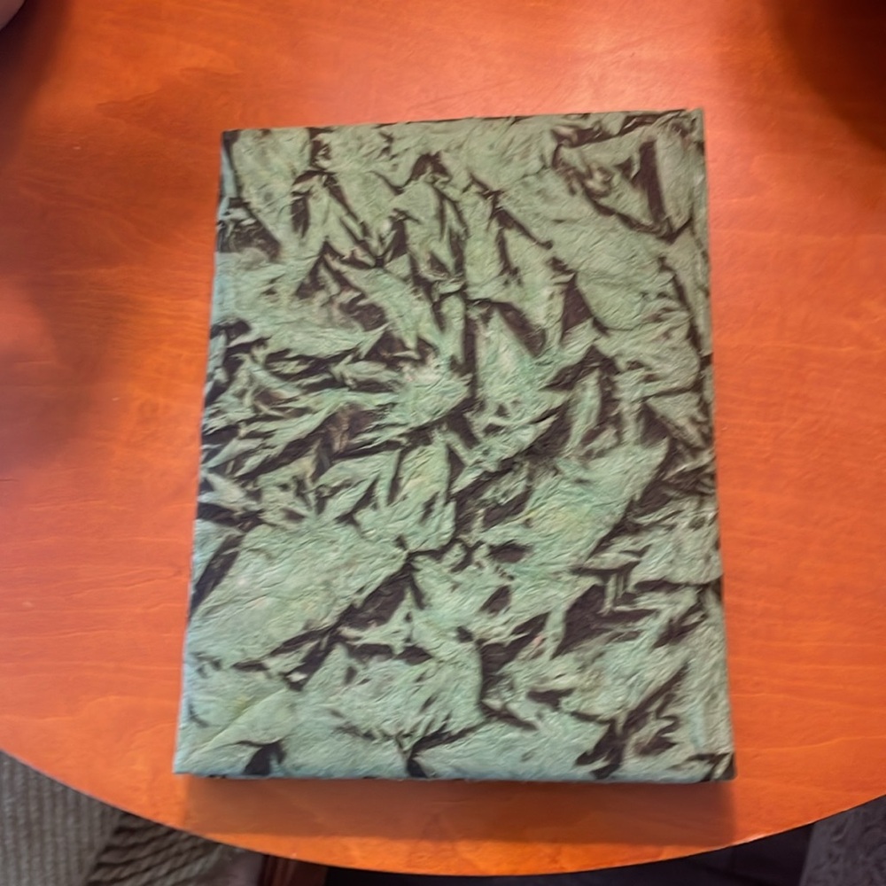 Handmade Journal Bird Motif Linen - Picture 4 of 10